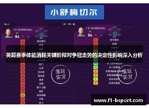 英超赛季体能消耗关键阶段对争冠走势的决定性影响深入分析